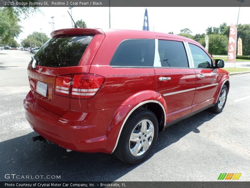 Redline 2 Coat Pearl / Black 2015 Dodge Journey SE