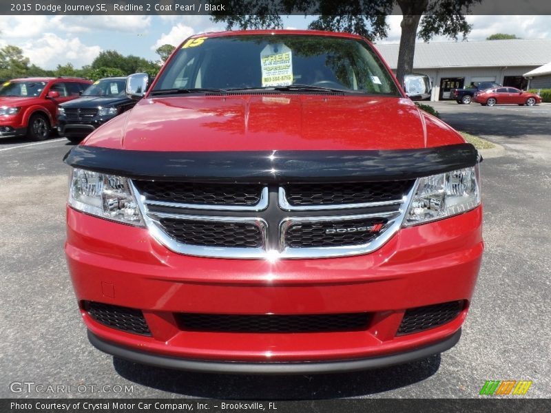 Redline 2 Coat Pearl / Black 2015 Dodge Journey SE