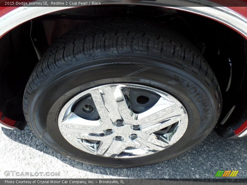 Redline 2 Coat Pearl / Black 2015 Dodge Journey SE