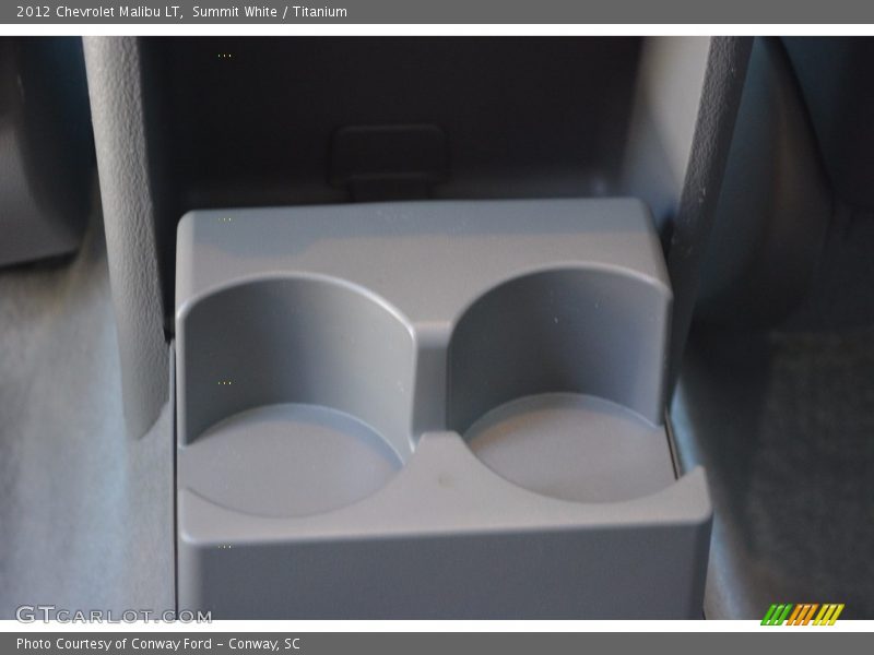 Summit White / Titanium 2012 Chevrolet Malibu LT