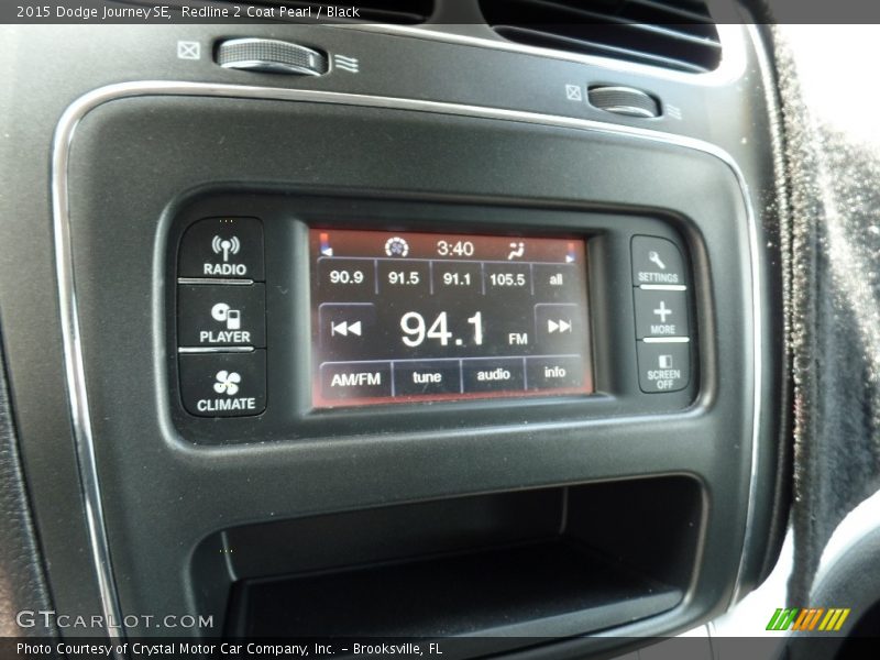 Redline 2 Coat Pearl / Black 2015 Dodge Journey SE