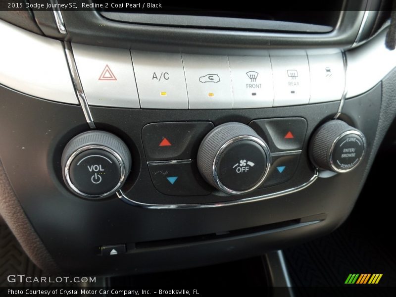 Redline 2 Coat Pearl / Black 2015 Dodge Journey SE