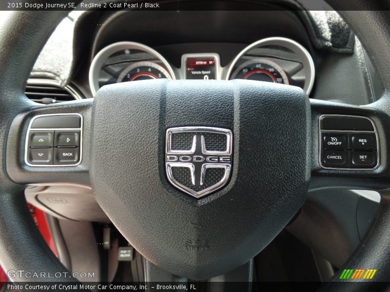 Redline 2 Coat Pearl / Black 2015 Dodge Journey SE