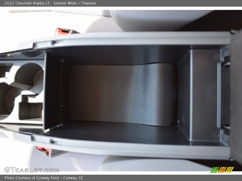 Summit White / Titanium 2012 Chevrolet Malibu LT