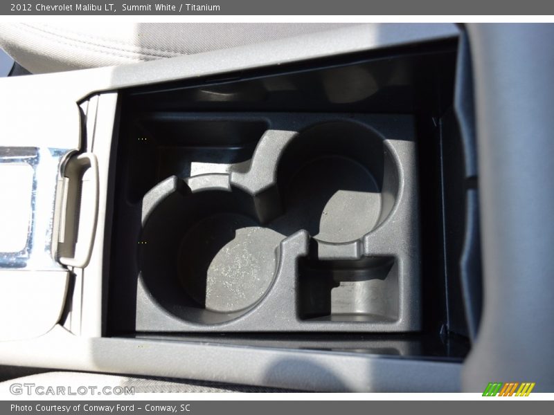Summit White / Titanium 2012 Chevrolet Malibu LT