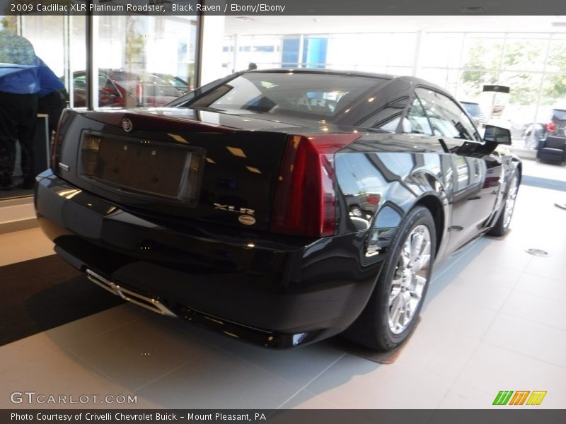 Black Raven / Ebony/Ebony 2009 Cadillac XLR Platinum Roadster