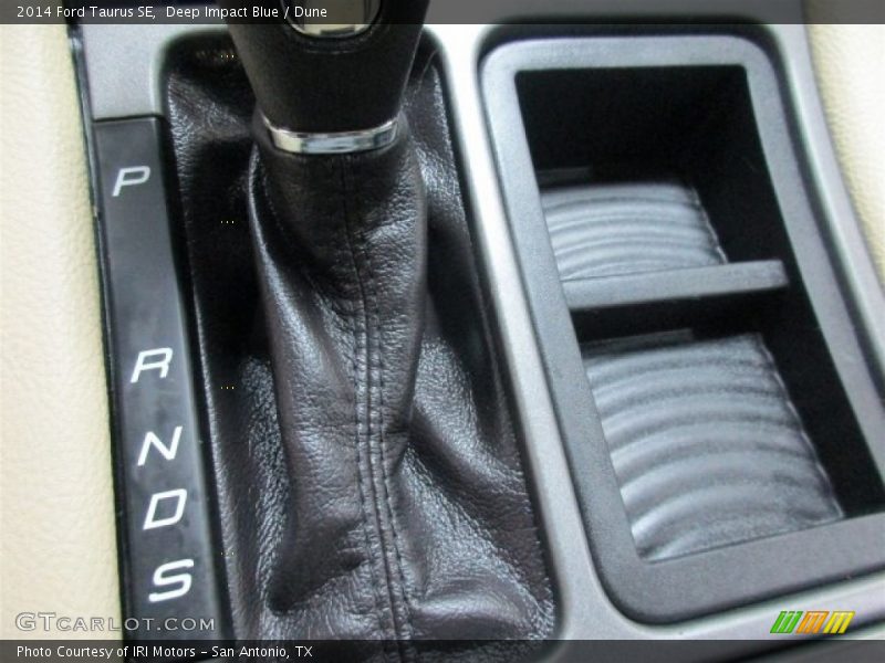 Deep Impact Blue / Dune 2014 Ford Taurus SE