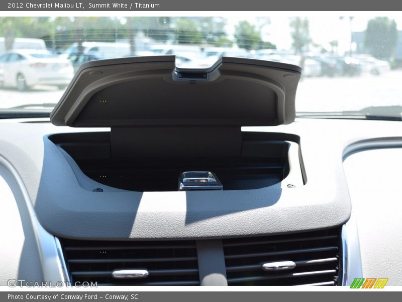 Summit White / Titanium 2012 Chevrolet Malibu LT