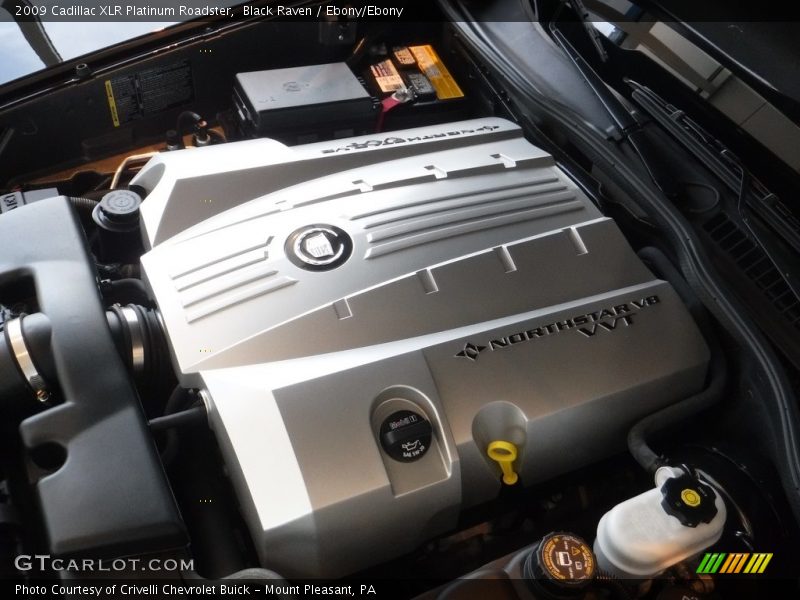  2009 XLR Platinum Roadster Engine - 4.6 Liter DOHC 32-Valve VVT Northstar V8