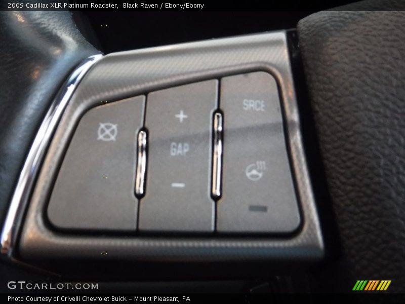 Black Raven / Ebony/Ebony 2009 Cadillac XLR Platinum Roadster