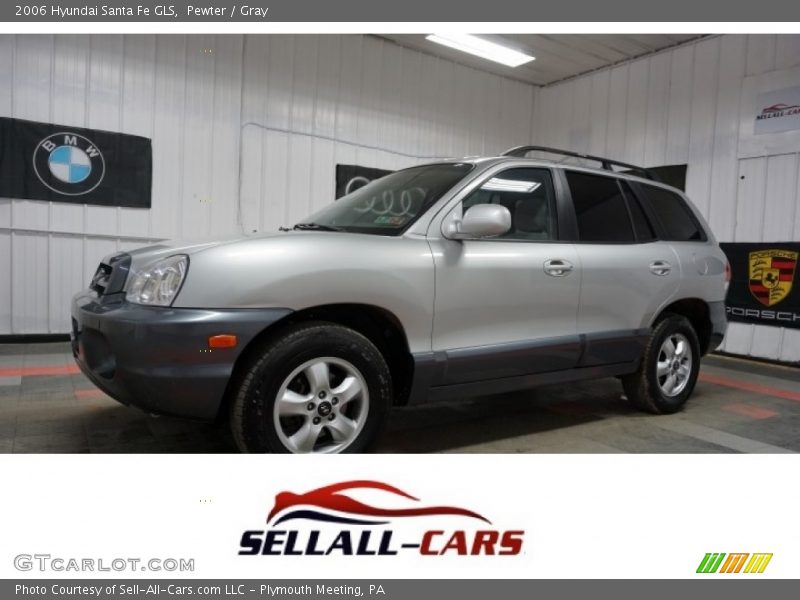 Pewter / Gray 2006 Hyundai Santa Fe GLS