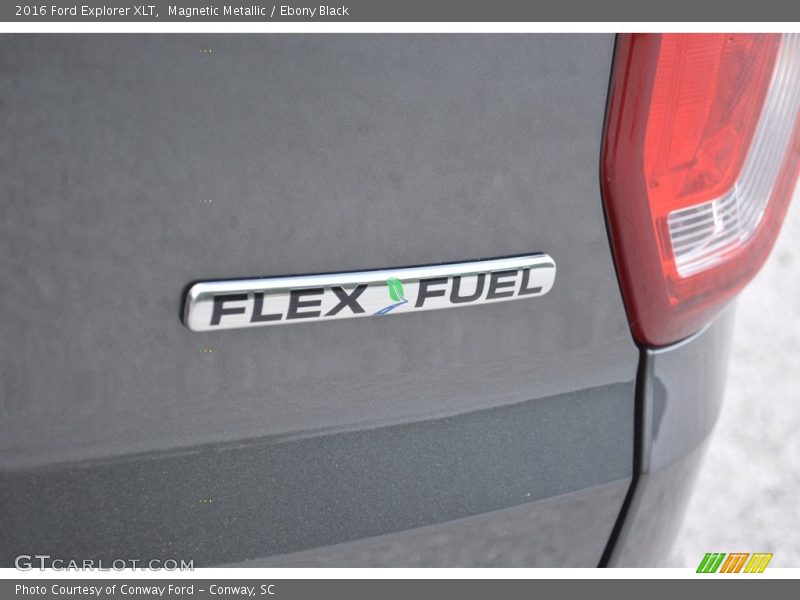 Magnetic Metallic / Ebony Black 2016 Ford Explorer XLT