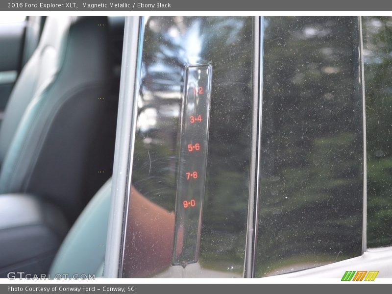 Magnetic Metallic / Ebony Black 2016 Ford Explorer XLT