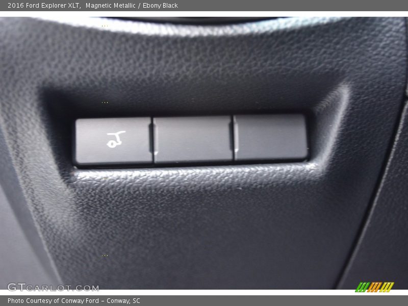 Magnetic Metallic / Ebony Black 2016 Ford Explorer XLT