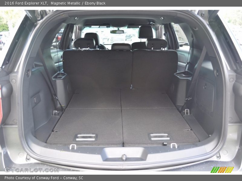 Magnetic Metallic / Ebony Black 2016 Ford Explorer XLT