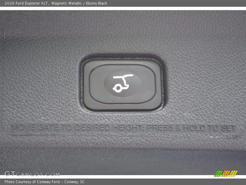 Magnetic Metallic / Ebony Black 2016 Ford Explorer XLT