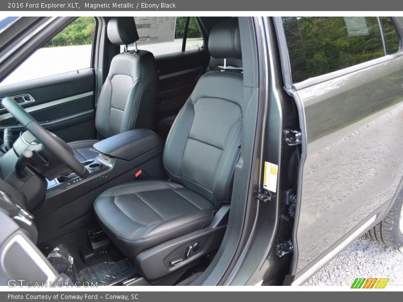 Magnetic Metallic / Ebony Black 2016 Ford Explorer XLT