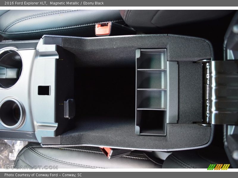 Magnetic Metallic / Ebony Black 2016 Ford Explorer XLT