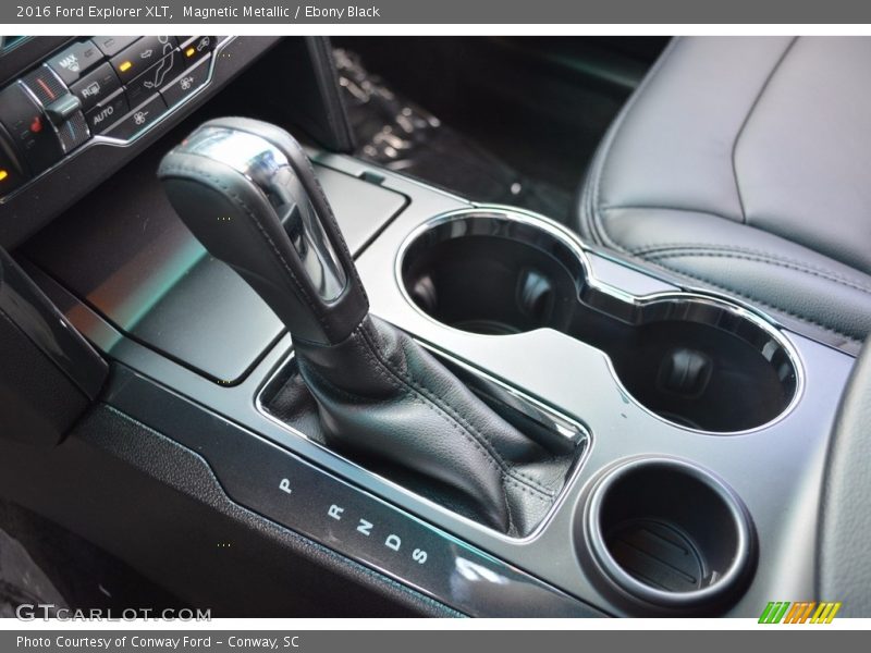 Magnetic Metallic / Ebony Black 2016 Ford Explorer XLT