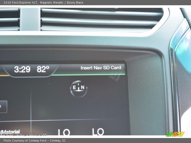 Magnetic Metallic / Ebony Black 2016 Ford Explorer XLT