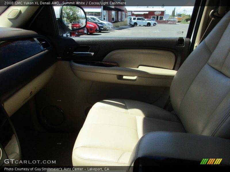 Summit White / Cocoa/Light Cashmere 2008 GMC Yukon XL Denali AWD