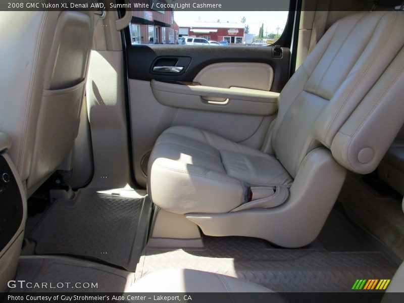 Summit White / Cocoa/Light Cashmere 2008 GMC Yukon XL Denali AWD