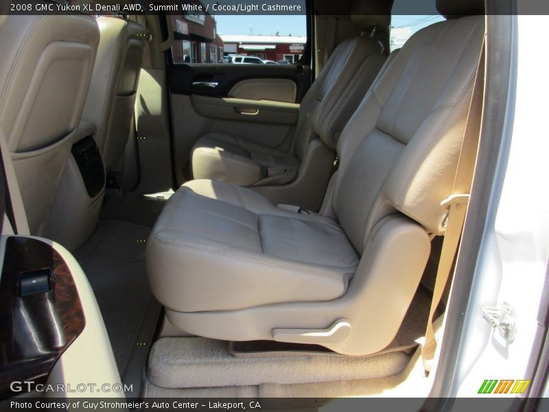 Summit White / Cocoa/Light Cashmere 2008 GMC Yukon XL Denali AWD