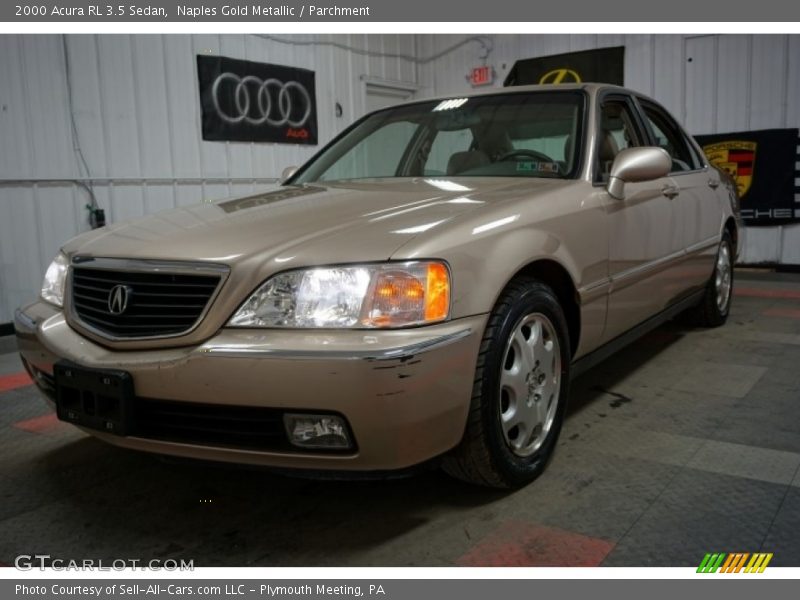 Naples Gold Metallic / Parchment 2000 Acura RL 3.5 Sedan