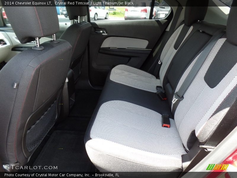 Crystal Red Tintcoat / Light Titanium/Jet Black 2014 Chevrolet Equinox LT
