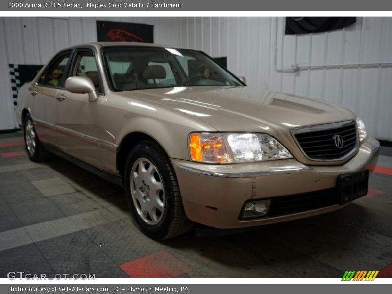 Naples Gold Metallic / Parchment 2000 Acura RL 3.5 Sedan
