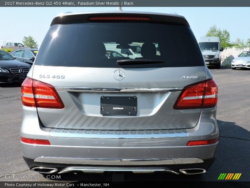 Paladium Silver Metallic / Black 2017 Mercedes-Benz GLS 450 4Matic