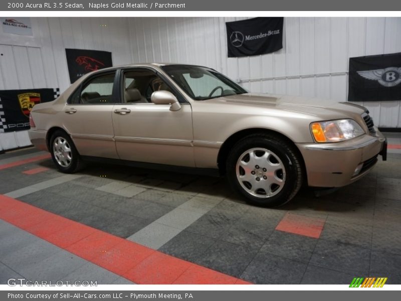 Naples Gold Metallic / Parchment 2000 Acura RL 3.5 Sedan