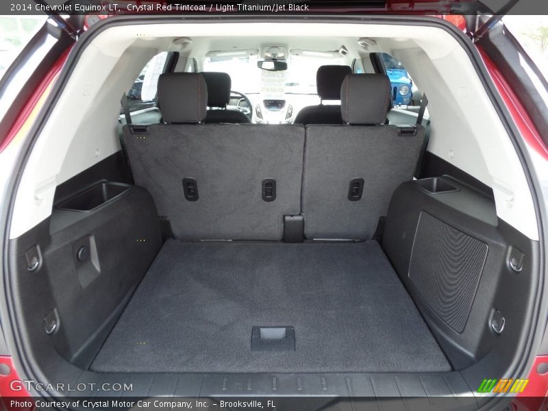 Crystal Red Tintcoat / Light Titanium/Jet Black 2014 Chevrolet Equinox LT