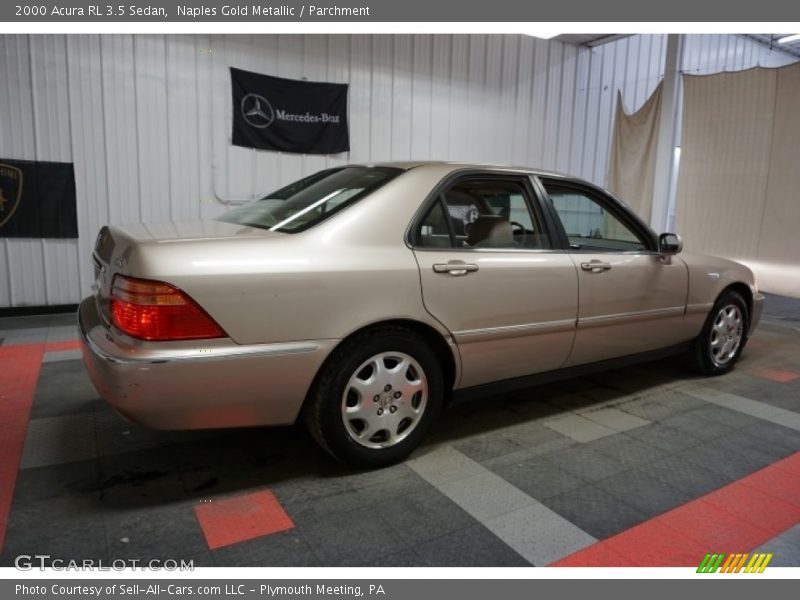 Naples Gold Metallic / Parchment 2000 Acura RL 3.5 Sedan