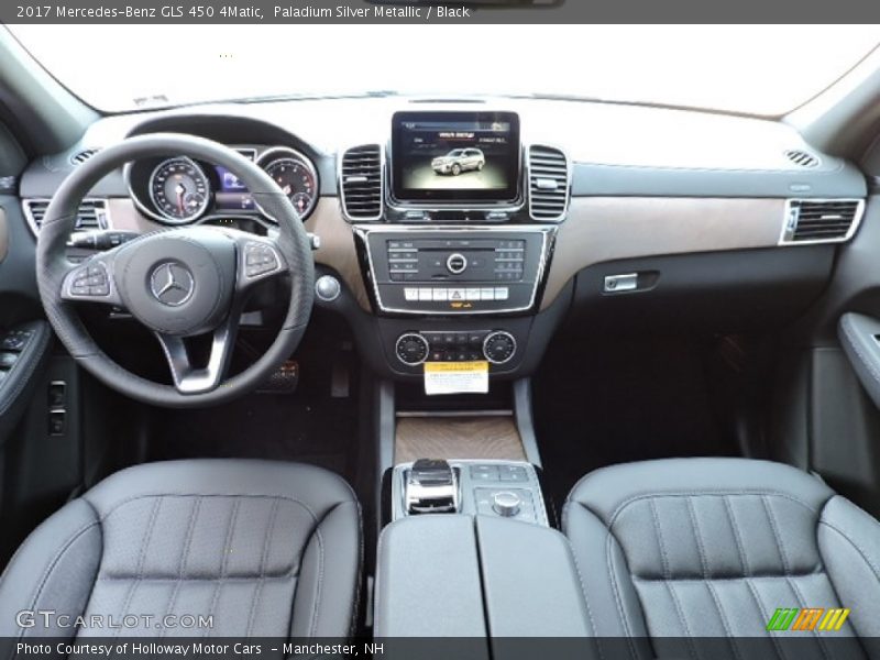 Paladium Silver Metallic / Black 2017 Mercedes-Benz GLS 450 4Matic