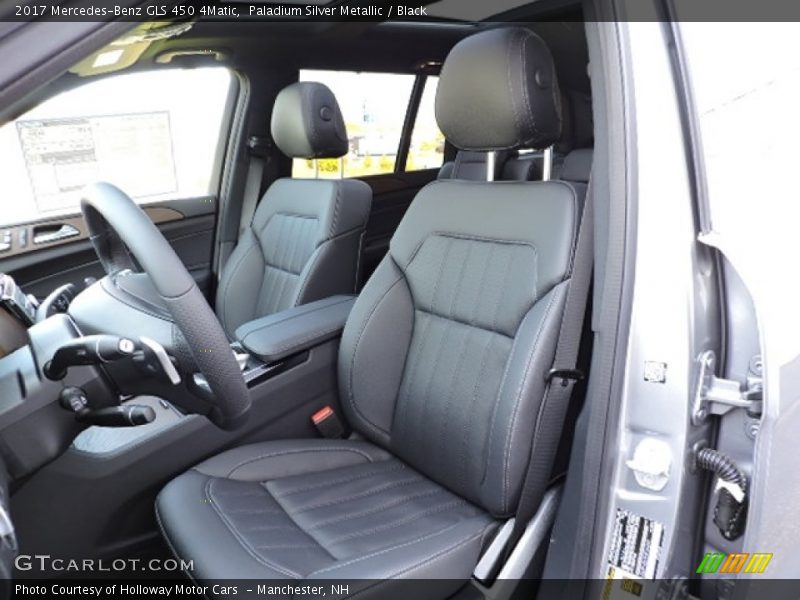 Paladium Silver Metallic / Black 2017 Mercedes-Benz GLS 450 4Matic