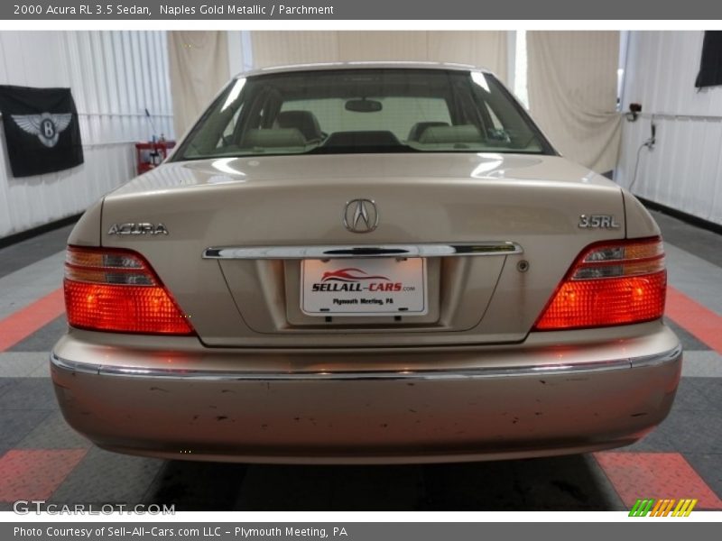Naples Gold Metallic / Parchment 2000 Acura RL 3.5 Sedan