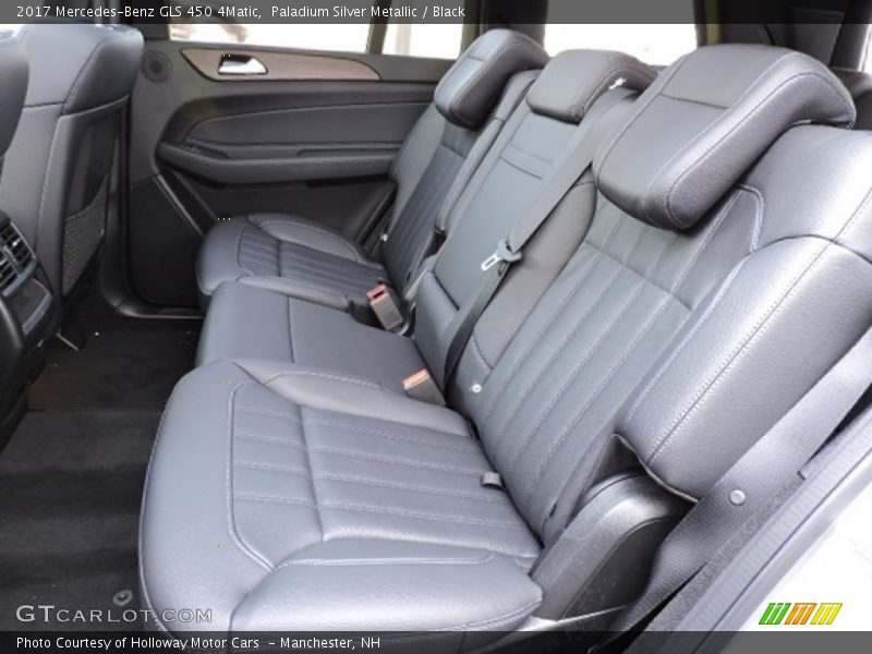 Paladium Silver Metallic / Black 2017 Mercedes-Benz GLS 450 4Matic