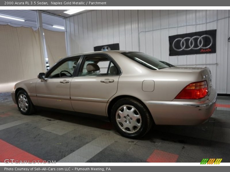 Naples Gold Metallic / Parchment 2000 Acura RL 3.5 Sedan