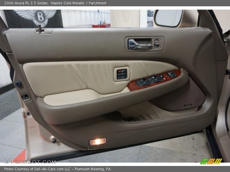 Naples Gold Metallic / Parchment 2000 Acura RL 3.5 Sedan