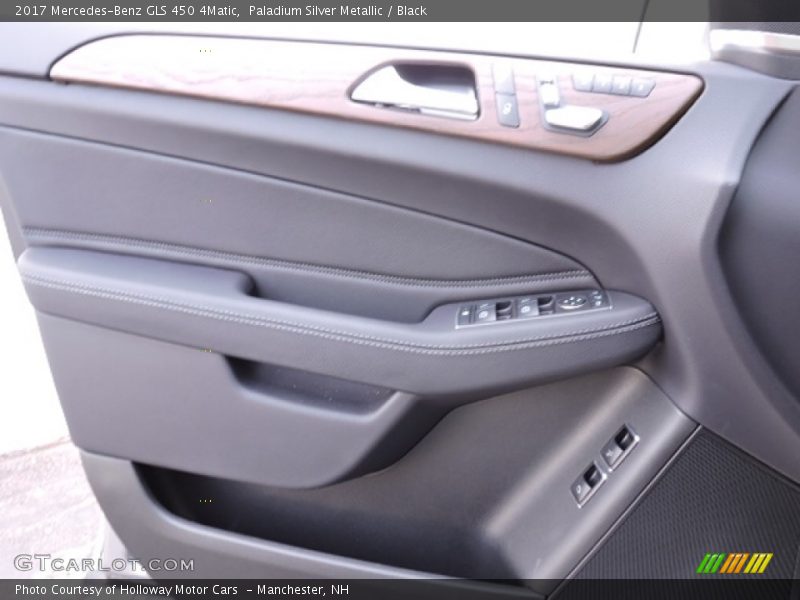 Paladium Silver Metallic / Black 2017 Mercedes-Benz GLS 450 4Matic