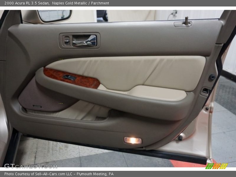 Naples Gold Metallic / Parchment 2000 Acura RL 3.5 Sedan