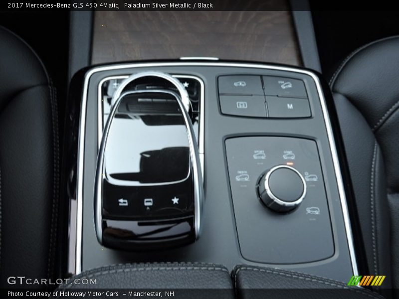 Paladium Silver Metallic / Black 2017 Mercedes-Benz GLS 450 4Matic