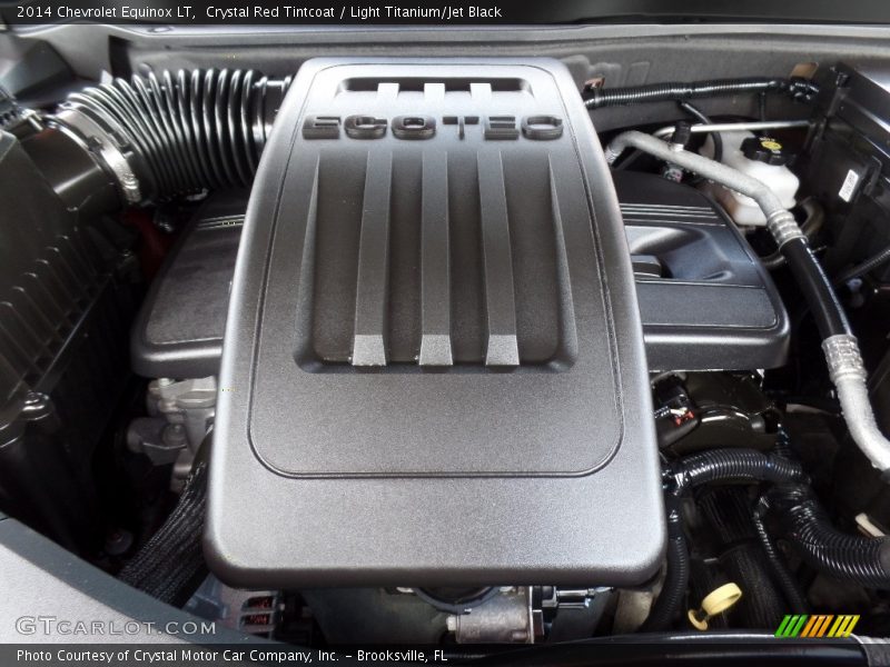 Crystal Red Tintcoat / Light Titanium/Jet Black 2014 Chevrolet Equinox LT
