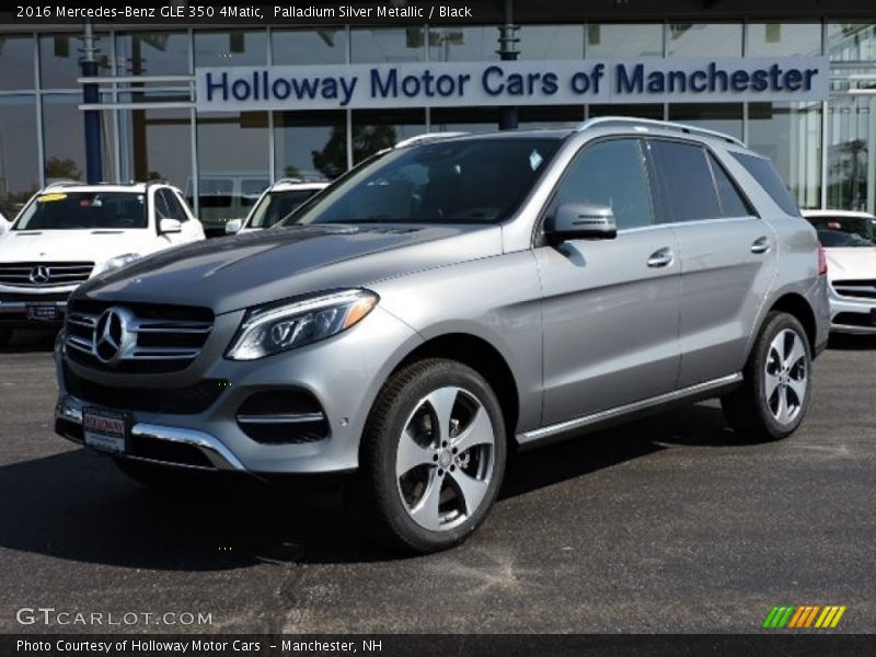 Palladium Silver Metallic / Black 2016 Mercedes-Benz GLE 350 4Matic