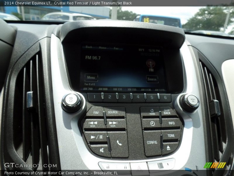 Crystal Red Tintcoat / Light Titanium/Jet Black 2014 Chevrolet Equinox LT