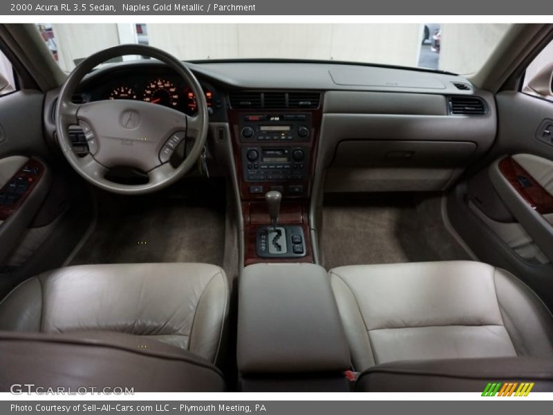 Naples Gold Metallic / Parchment 2000 Acura RL 3.5 Sedan