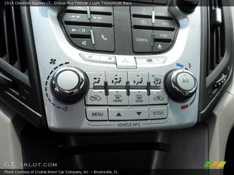 Crystal Red Tintcoat / Light Titanium/Jet Black 2014 Chevrolet Equinox LT