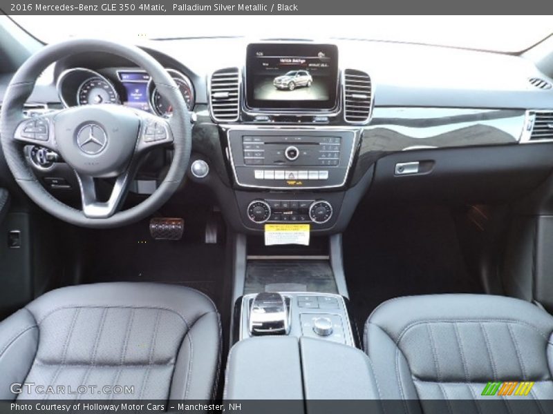 Palladium Silver Metallic / Black 2016 Mercedes-Benz GLE 350 4Matic