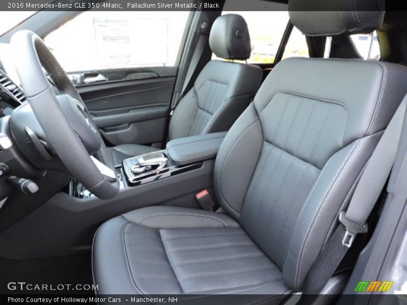 Palladium Silver Metallic / Black 2016 Mercedes-Benz GLE 350 4Matic